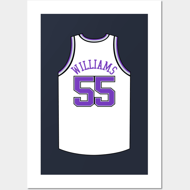 Jason Williams Sacramento Jersey Qiangy Wall Art by qiangdade